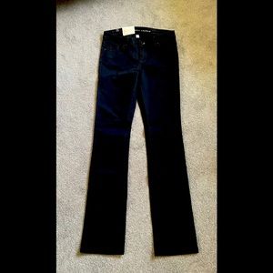 New Lauren Conrad Black Jeans slim size 4 NWT